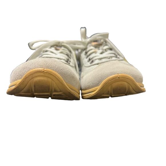 ECCO Mobile II White Nubuck Suede Trim Size 40 9.5 - Picture 4 of 12